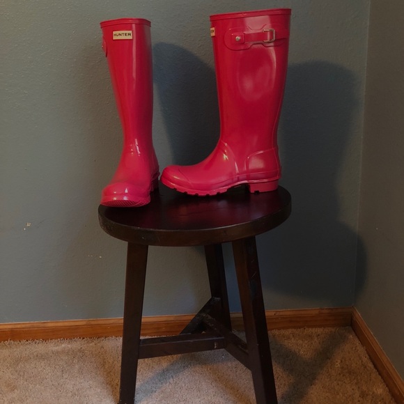 NIB Hunter Boots Kids Gloss Original - Picture 2 of 4